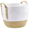 Panière Ø30xH.24cm beige