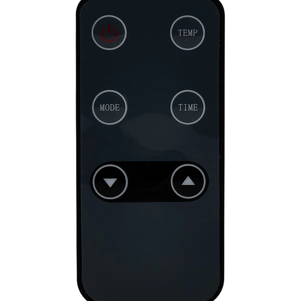 Panneau rayonnant 1500W Verre Noir avec panneau de contrôle tactile