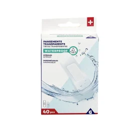 Pansement transparent imperméable x40