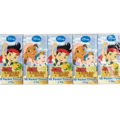 Paquet de mouchoirs Disney Jack et les pirates x10