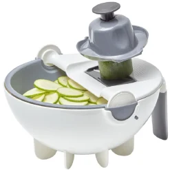 Passoire multifonctions rotative 9en1 mandoline