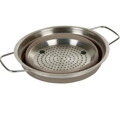 Passoire rétractable acier et silicone