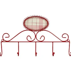 PATERE MET 5CROCHET L41.5X23.5