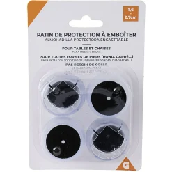 Patin de protection à emboîter pour pieds table/chaise
