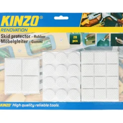 Patin protection feutre blanc x28