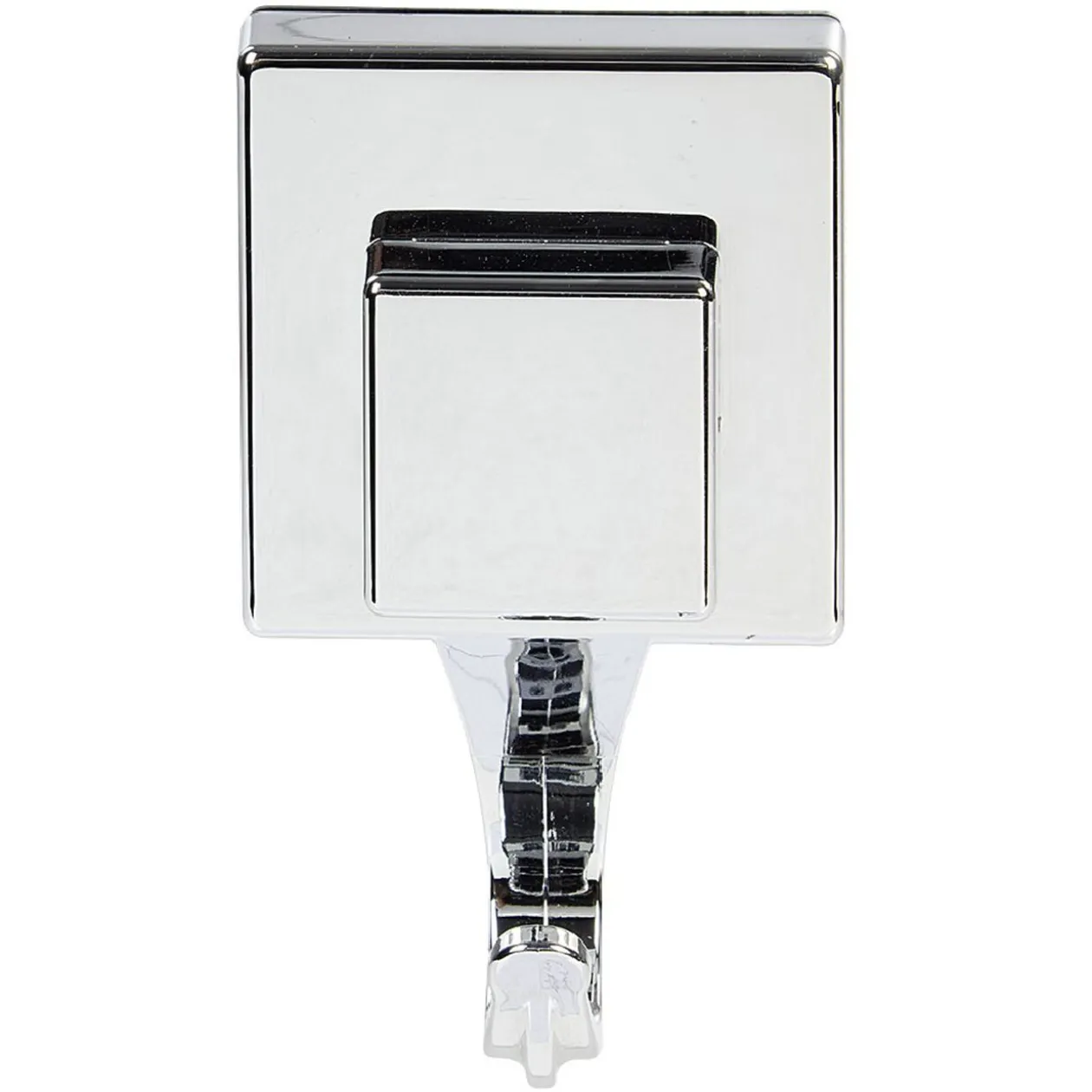 Patère 1 crochet à ventouse gris