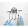 Patère 4 crochets avec ventouse