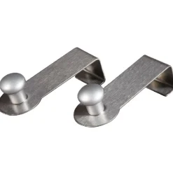 Patère 2 crochets inox