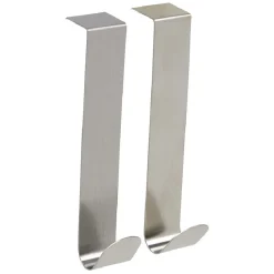 Patère de porte en inox X2