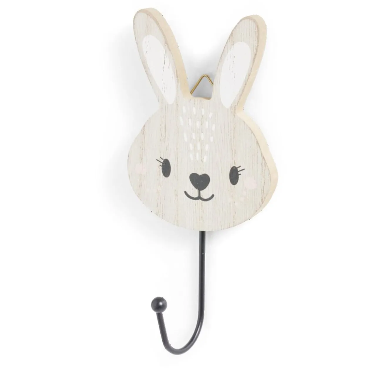 Patère enfant forme animal 10xH15cm - 4 modèles