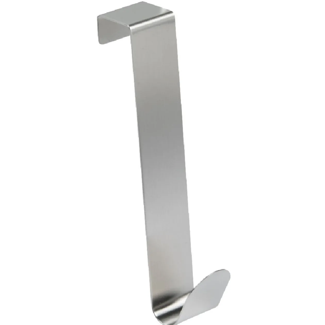 Patère inox pour porte de placard x4