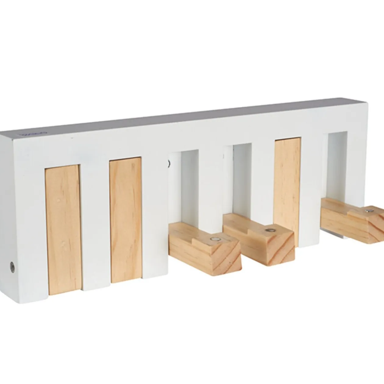 Patère murale design piano