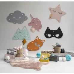 Patère murale XL Booh nuage