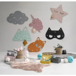 Patère murale XL Starr étoile