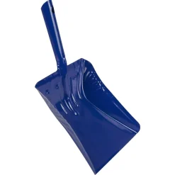 Pelle à poussière métal laqué manche bois