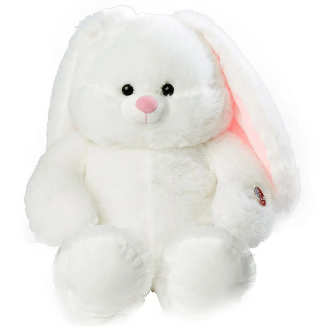 Peluche lapin veilleuse berceuse