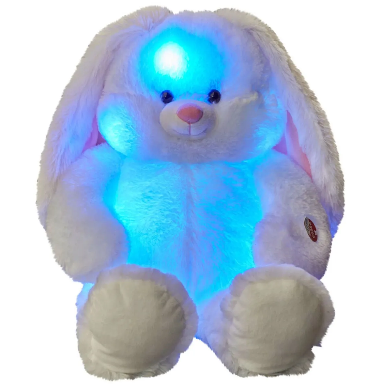 Peluche lapin veilleuse berceuse
