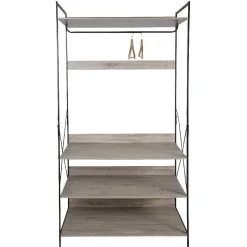 Penderie dressing noir naturel