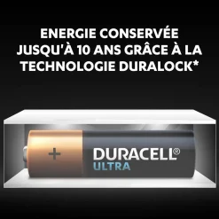 Pile alacaline Duracell Ultra AAA 1,5 Volts LR03 - Lot de 4