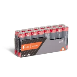 Pile alcaline LR06 type AA 1,5V x16