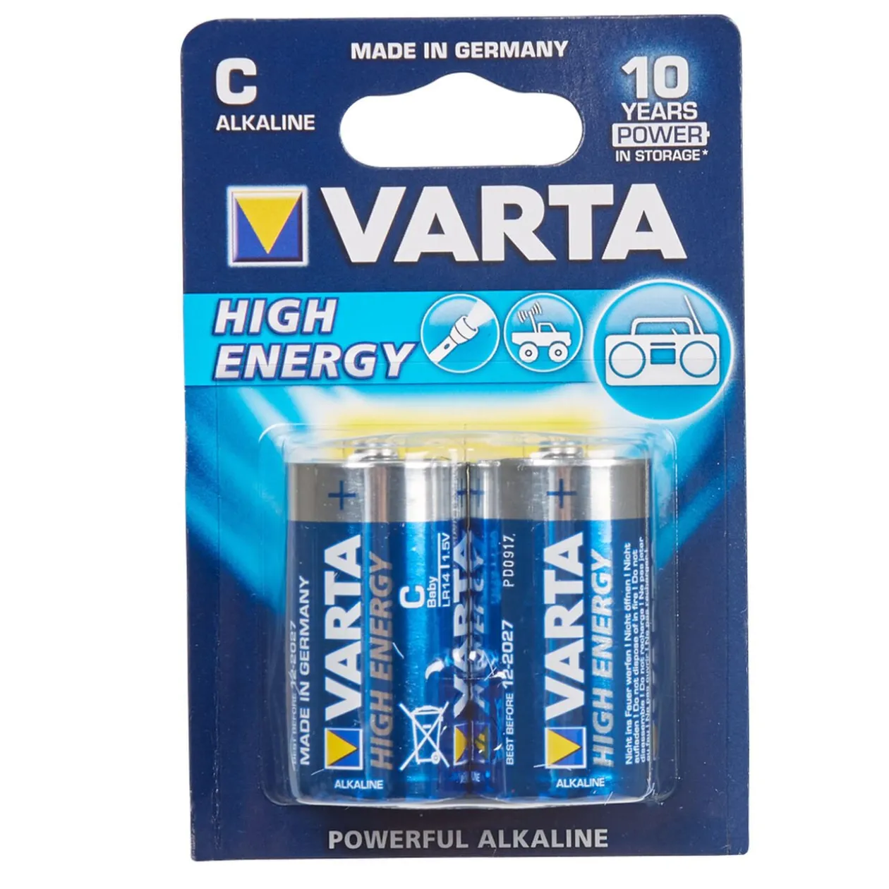 Pile alcaline LR20 x2