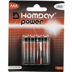 Pile alcaline LR03 x4