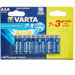 Pile alcaline LR03 x10