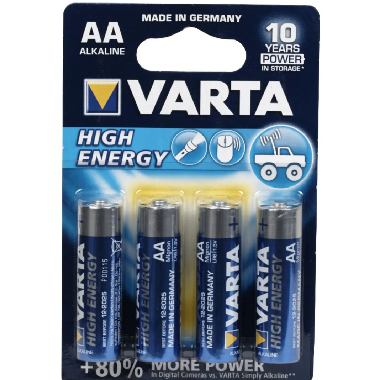 Pile alcaline Varta LR06 x4