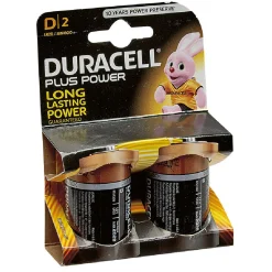 Pile duracell alka plus x2