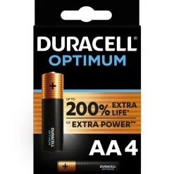 Pile Duracell Optimum AA LR06 x4