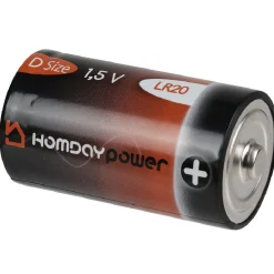 Pile LR20 Homday 1,5V x3