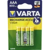 Pile rechargeable Varta AAA 800mAh x4