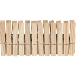 Pince à linge en bois x24