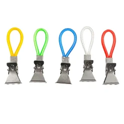 Pince accroche torchon inox x5