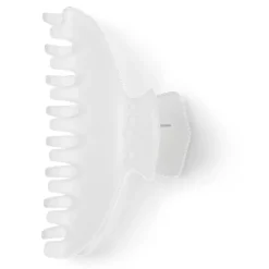 Pince cheveux blanc mat L9cm