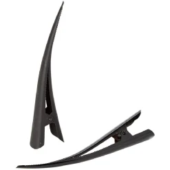 Pince Ibis métal noir brillant et mat L13 cm x2