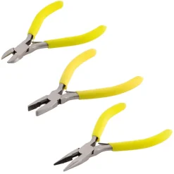 Pince électrique Suki 3 pièces universelle diagonale à bec