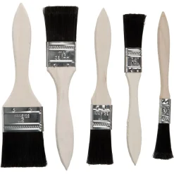 Pinceaux 5 pièces en sapin