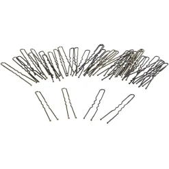 Épingle à chignon métal noir et brun x40