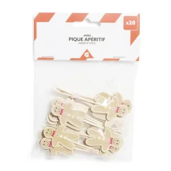 Pique apéritif Noël x20