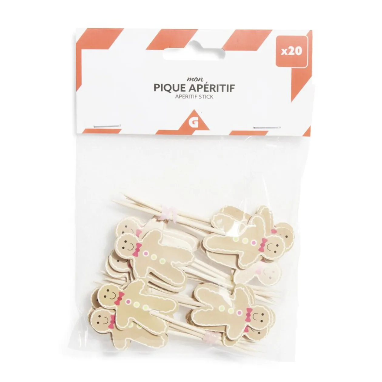 Pique apéritif Noël x20