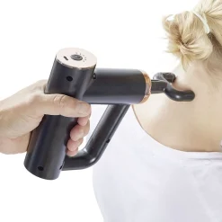 Pistolet de massage 4 têtes interchangeables et 6 vitesses