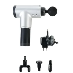 Pistolet de massage par vibration Homday Care sans fil blanc et noir