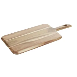 Planche à découper avec manche en acacia