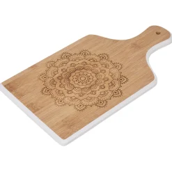 Planche à découper bambou décor rosace