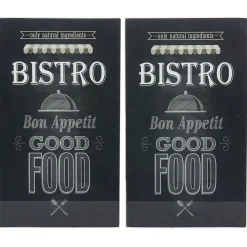 Planche à découper cache plaque en verre x2