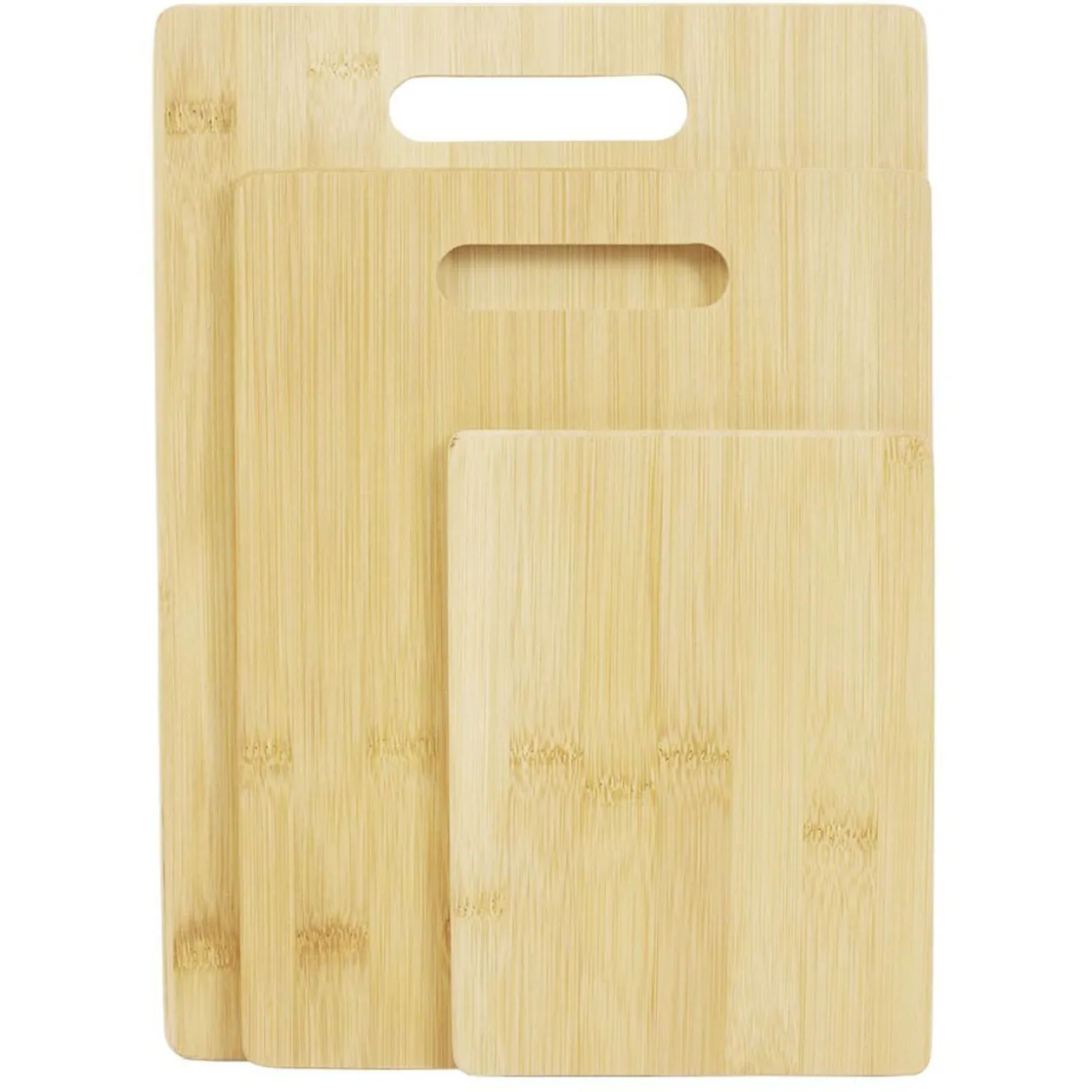 Planche à découper en bambou x3