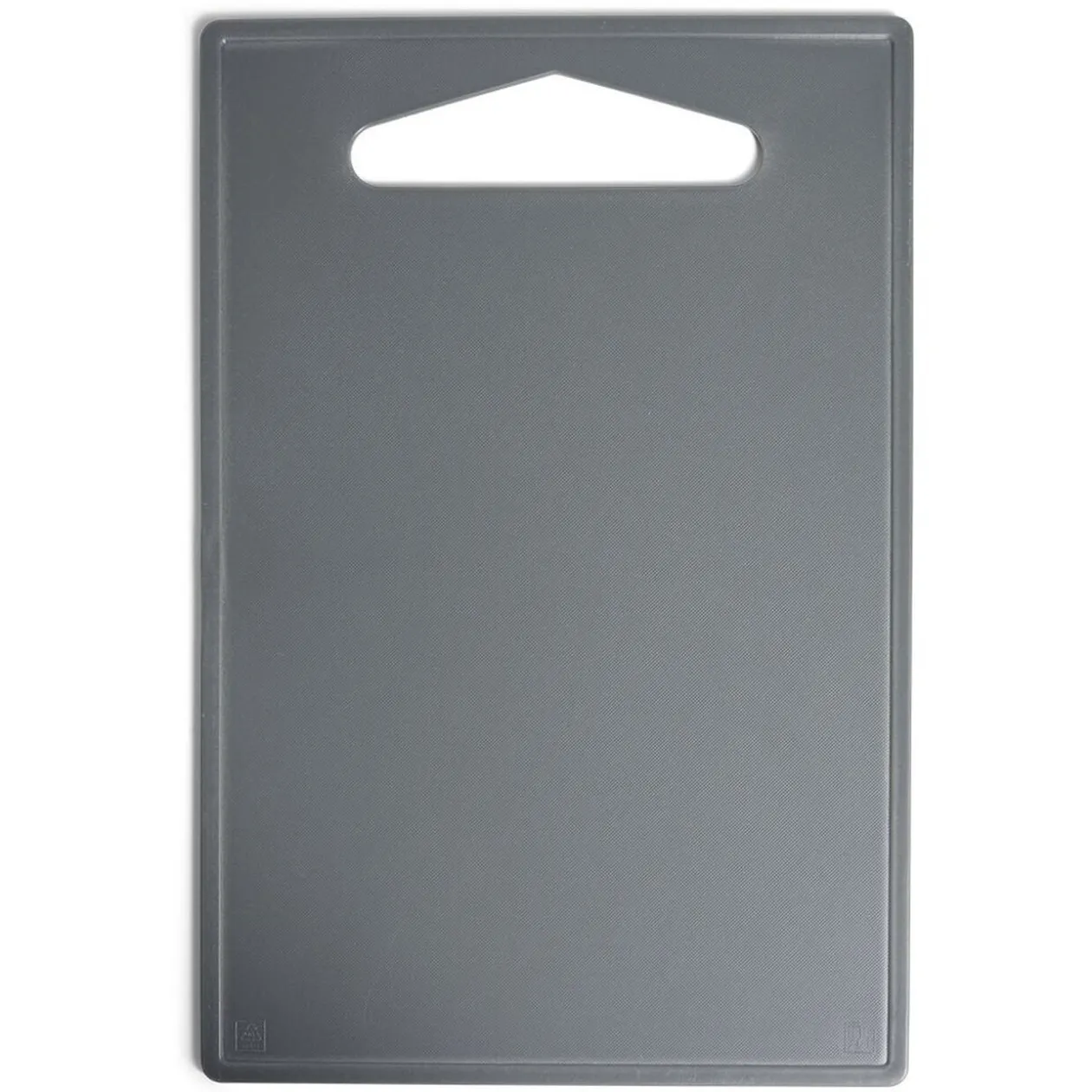 Planche à découper en plastique gris