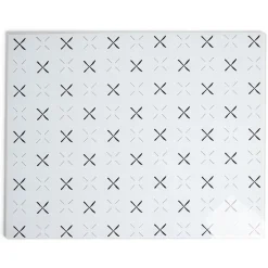 Planche à découper en verre design Bon appétit - 30x20cm