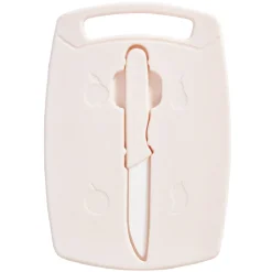 Planche à découper et couteau 2 en 1